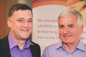 Reflexive Supervision trainers, Booby Moore and Liam McGrath at recent graduation in Belfast